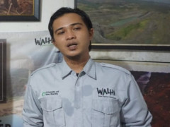 Direktur Eksekutif Walhi Sumsel dan Koordinator Simpul Jaringan Pantau Gambut Sumsel ©Gatra