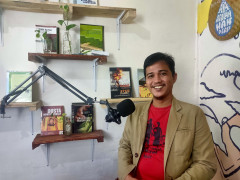 Direktur Eksekutif Walhi Sumsel dan Koordinator Simpul Jaringan Pantau Gambut Sumsel ©Baim