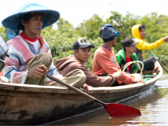 Menilik potensi lahan gambut di Mantangai Hulu. © Nadine Zamira